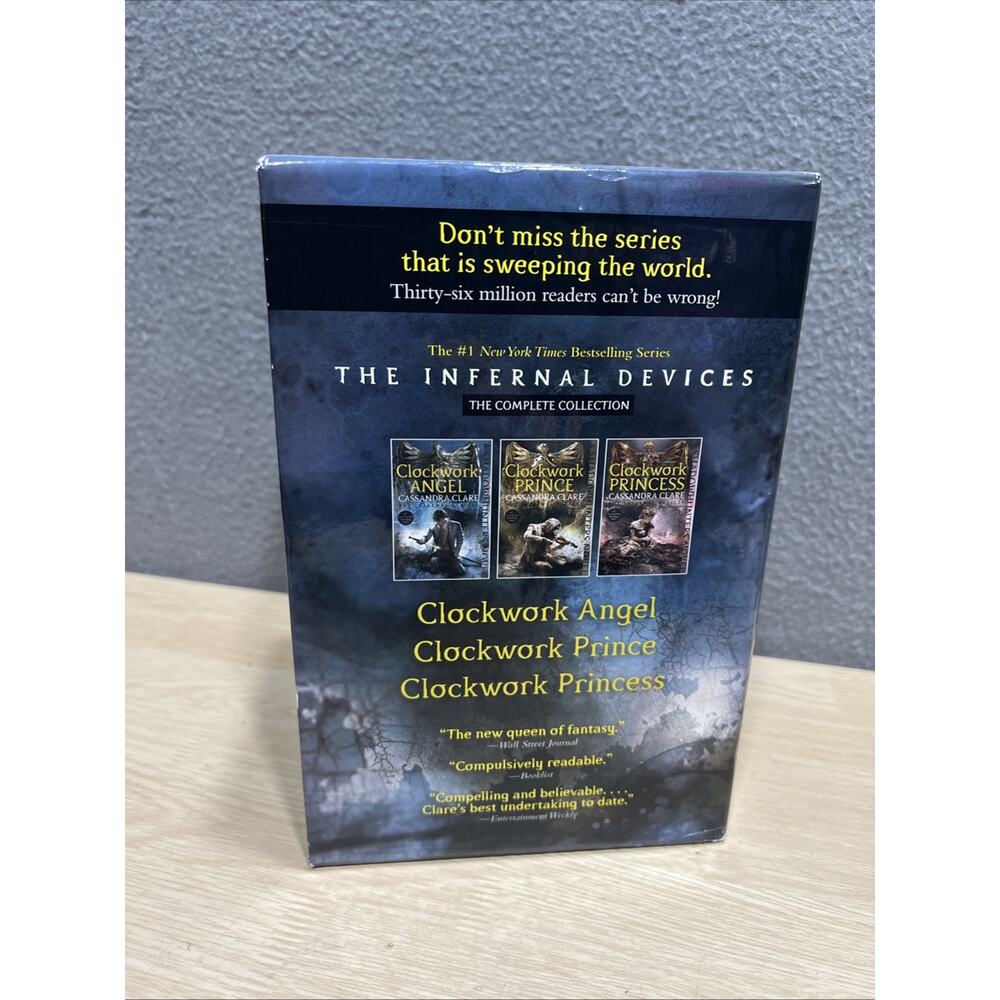 The Infernal Devices - Complete 1-3 Paperback Book Collection Cassandra Clare - Picture 6 of 12